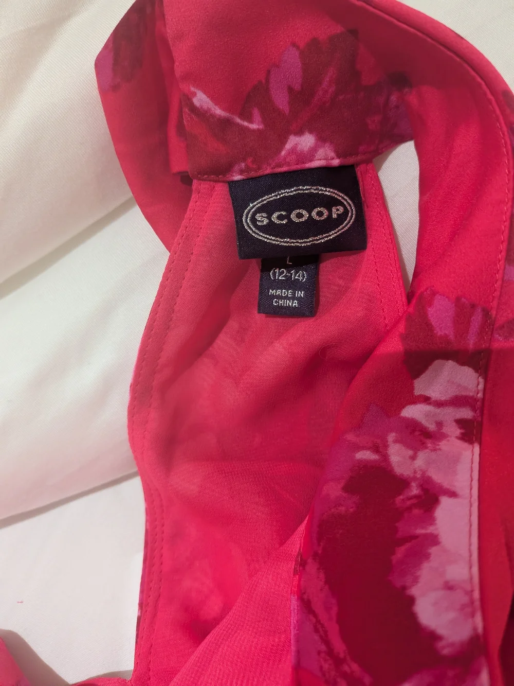 Halter Floral Maxi Dress in Hot Pink